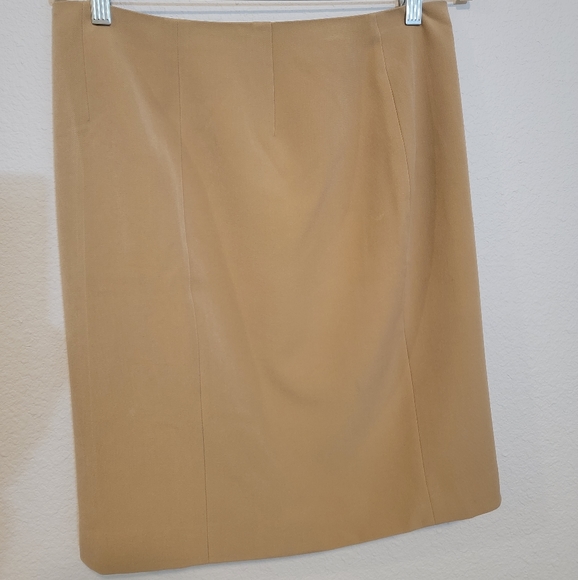 Ann Taylor- Brown-Tan- Skirt- 10P - Picture 2 of 4